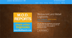Desktop Screenshot of modreports.com
